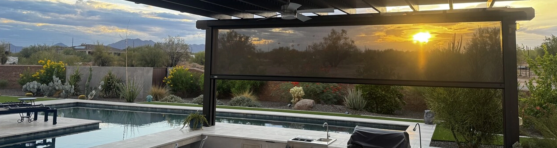 MagnaTrack Shade Installation | Rio Verde at Trilogy | Blue Sky Patio Shades